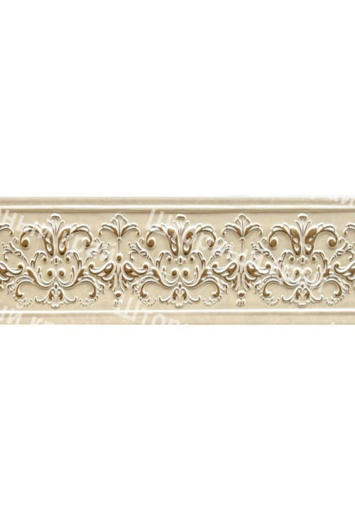 дамаск бежевый с золотом